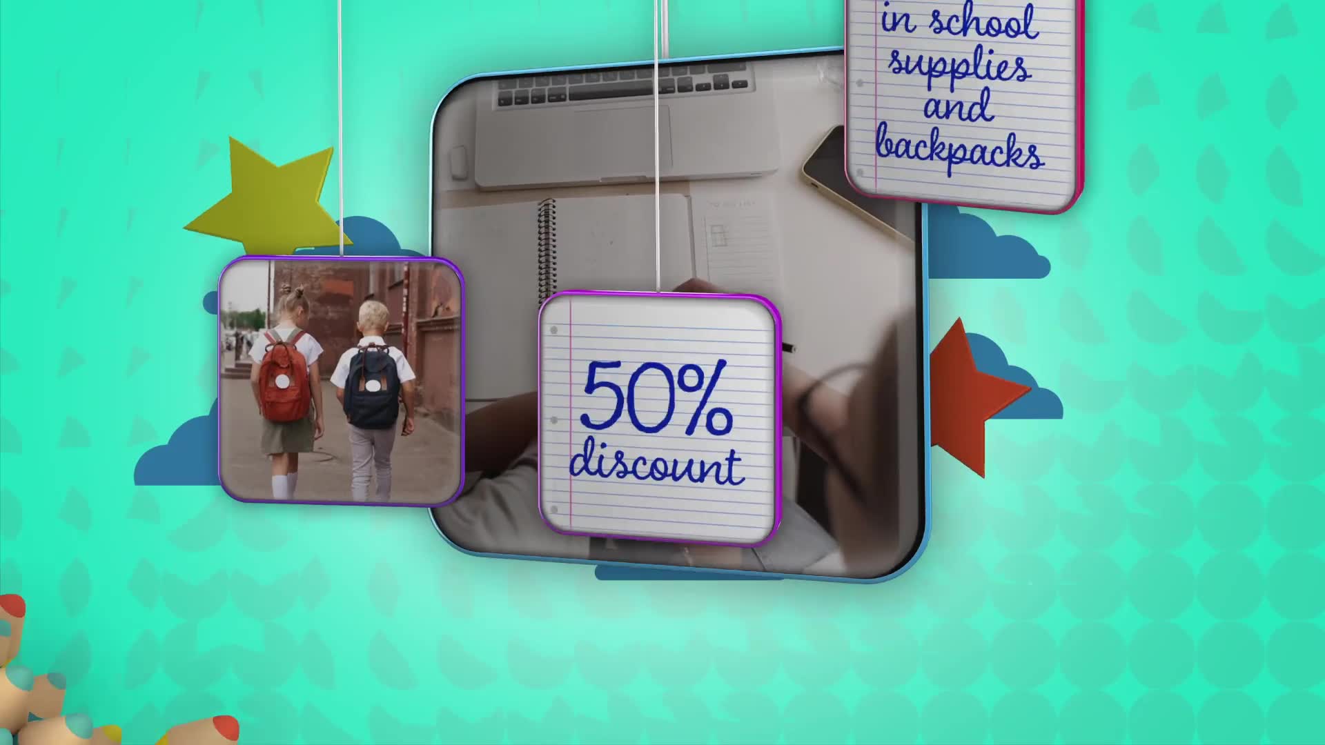 Back to School Promo Videohive 30616153 After Effects Image 3