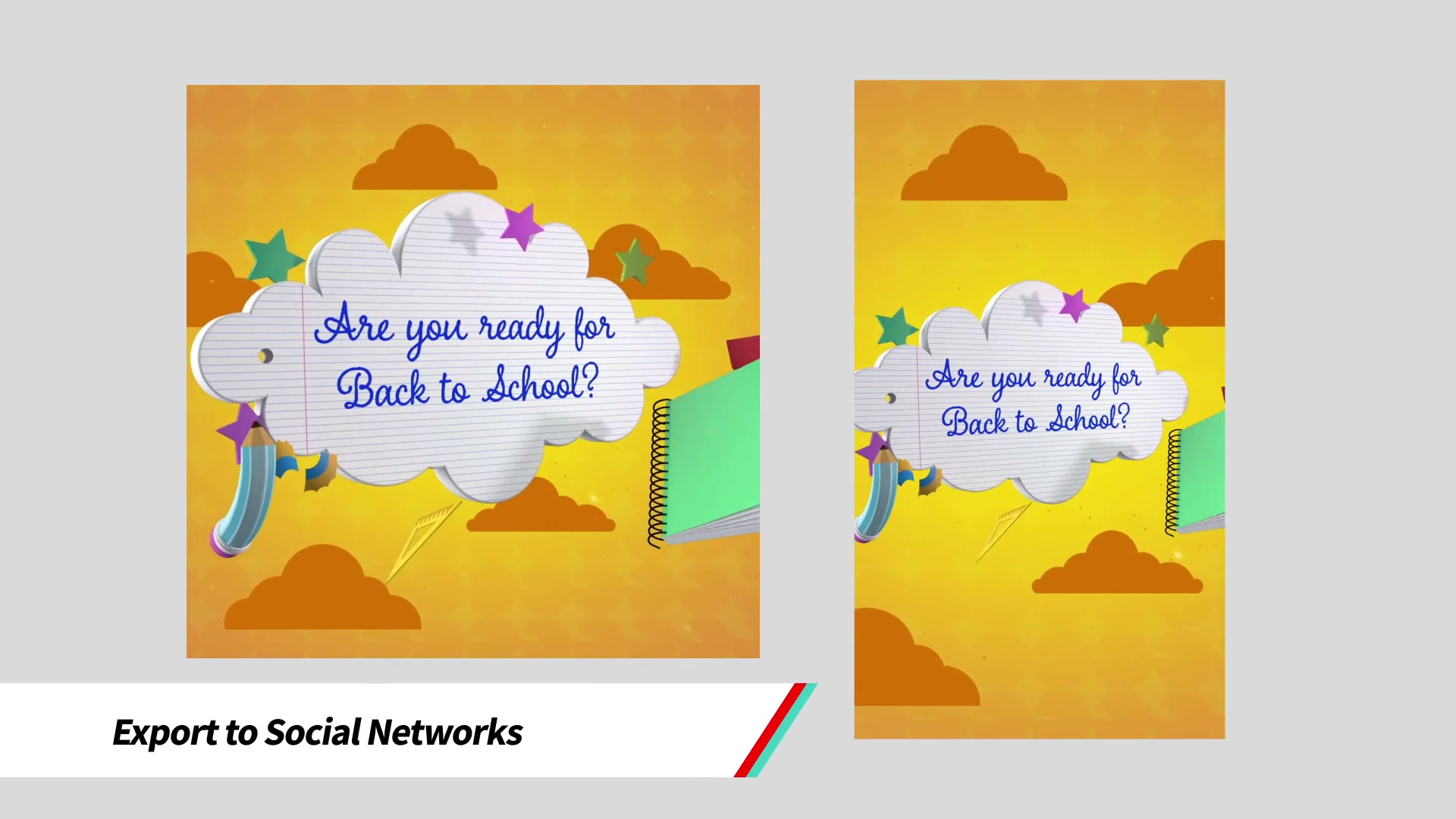 Back to School Promo Videohive 30616153 After Effects Image 9