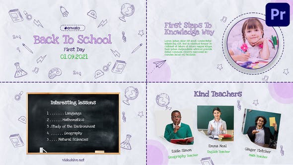 Back To School Promo Mogrt 121 - Videohive Download 33870789