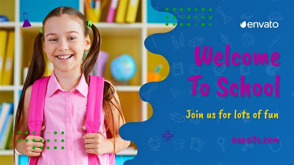 Back To School Promo - Videohive Download 39206185