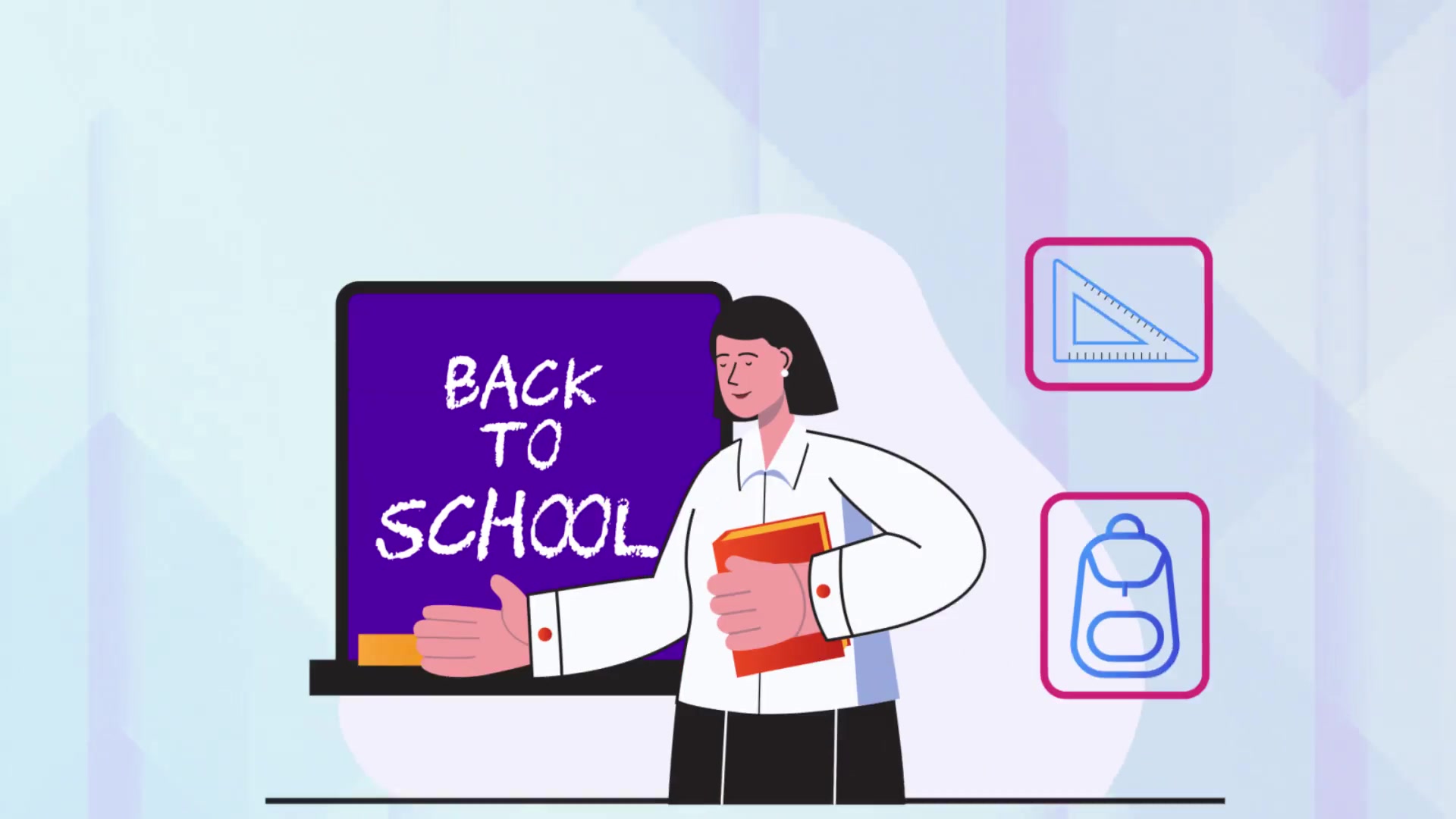 Back to school Scene Situations Videohive 34663971 After Effects Image 4