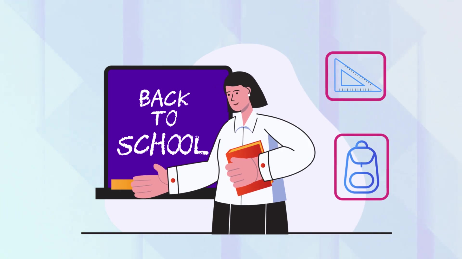 Back to school Scene Situations Videohive 34663971 After Effects Image 5