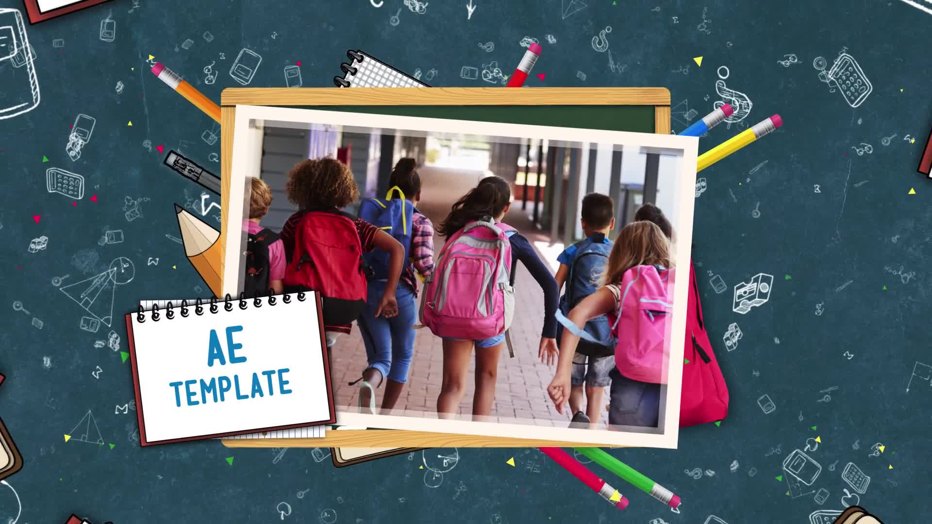 Back to School Slideshow Videohive 24439547 After Effects Image 8