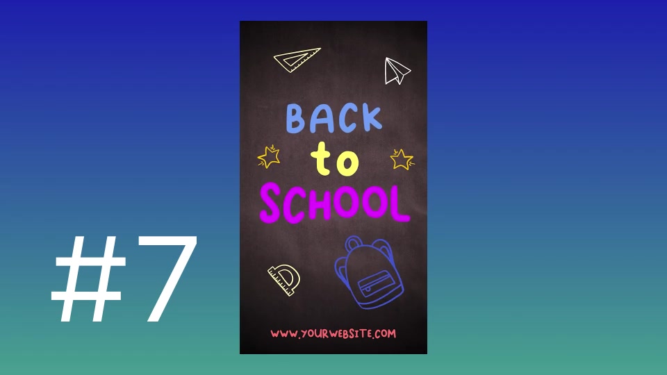 Back To School Stories Videohive 33427455 After Effects Image 11