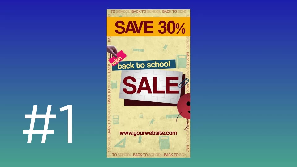 Back To School Stories Videohive 33427455 After Effects Image 3