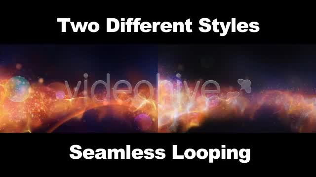 Background of Partical Aurora Series of 2 + Loop - Download Videohive 1238864