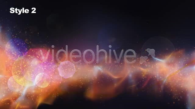 Background of Partical Aurora Series of 2 + Loop - Download Videohive 1238864