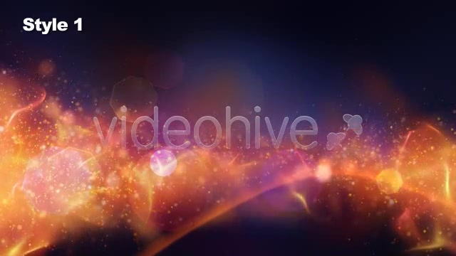 Background of Partical Aurora Series of 2 + Loop - Download Videohive 1238864