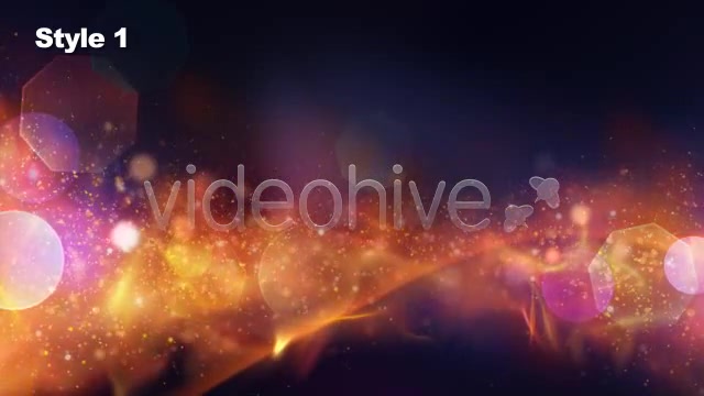 Background of Partical Aurora Series of 2 + Loop - Download Videohive 1238864