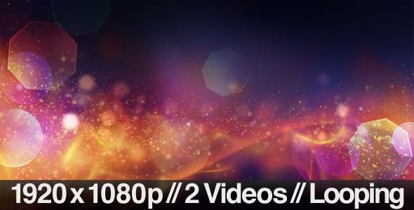 Background of Partical Aurora Series of 2 + Loop - Download Videohive 1238864