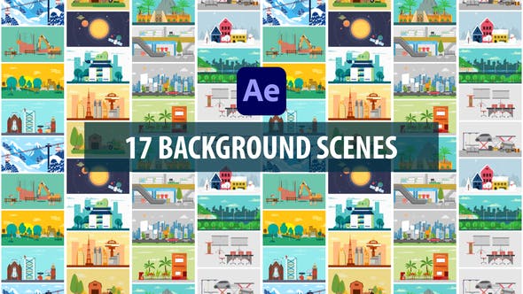 Background Scenes | After Effects Fast Download Videohive 30318431