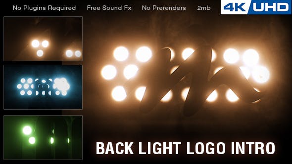Backlight Logo Intro - Videohive 20957792 Download