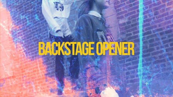 Backstage Opener - 20389017 Videohive Download