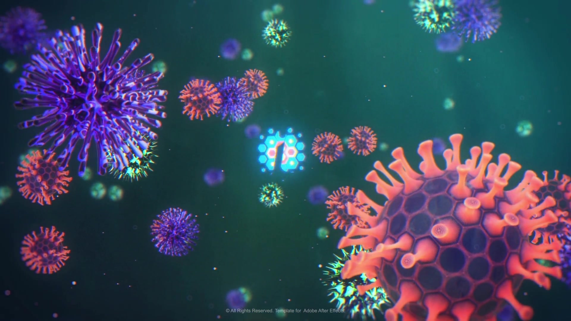 Bacteria Logo Reveal Videohive 25793525 After Effects Image 4