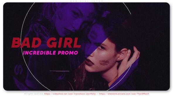 Bad Girl Intro - Download 31246775 Videohive