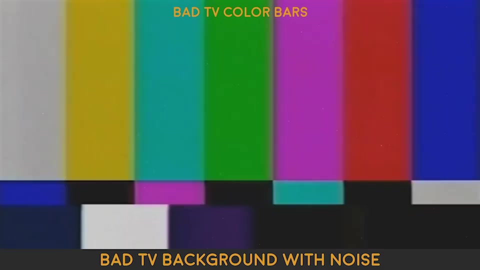 Bad Tv Kit | Big Pack of Tv Damage Presets for After Effects Videohive 25558125 After Effects Image 3