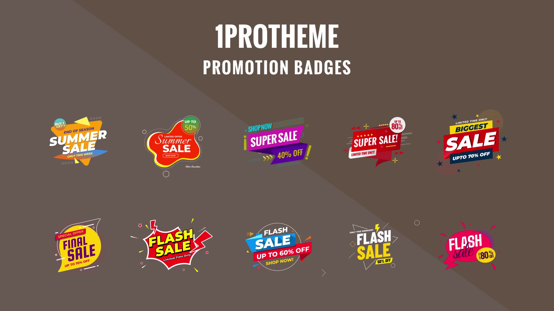 Badges Sale Promo Mogrt 18 Videohive 34255763 Premiere Pro Image 2