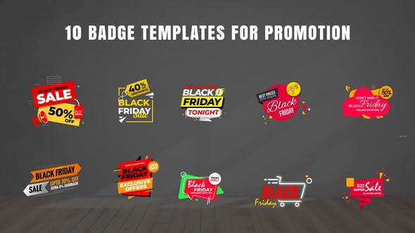 Badges Sale Promo V21 - Download Videohive 28885169