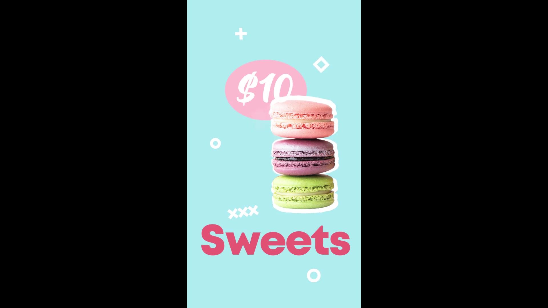 Baked Goods Menu Vertical Version || Premiere Pro MOGRT Videohive 33590444 Premiere Pro Image 6