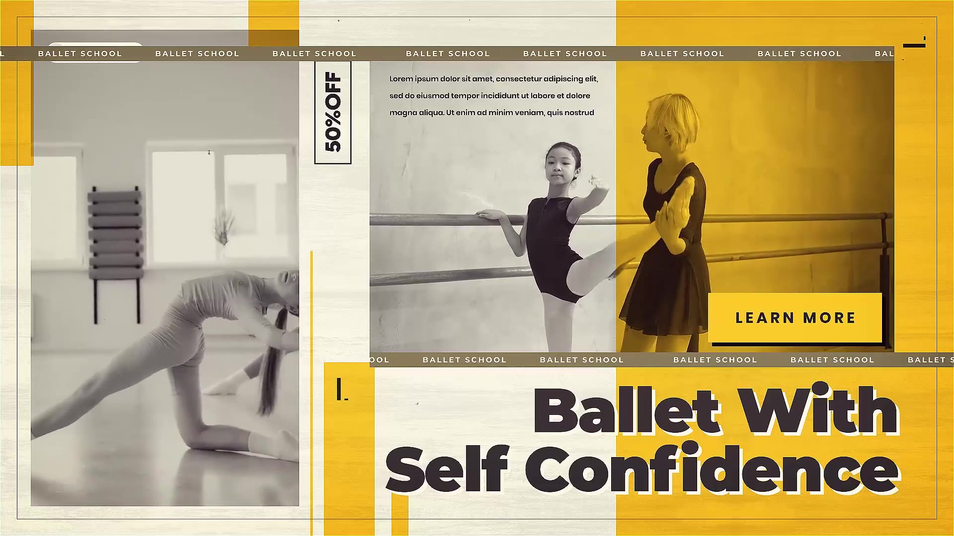 Ballet School and Dance Studio Videohive 38884421 After Effects Image 3