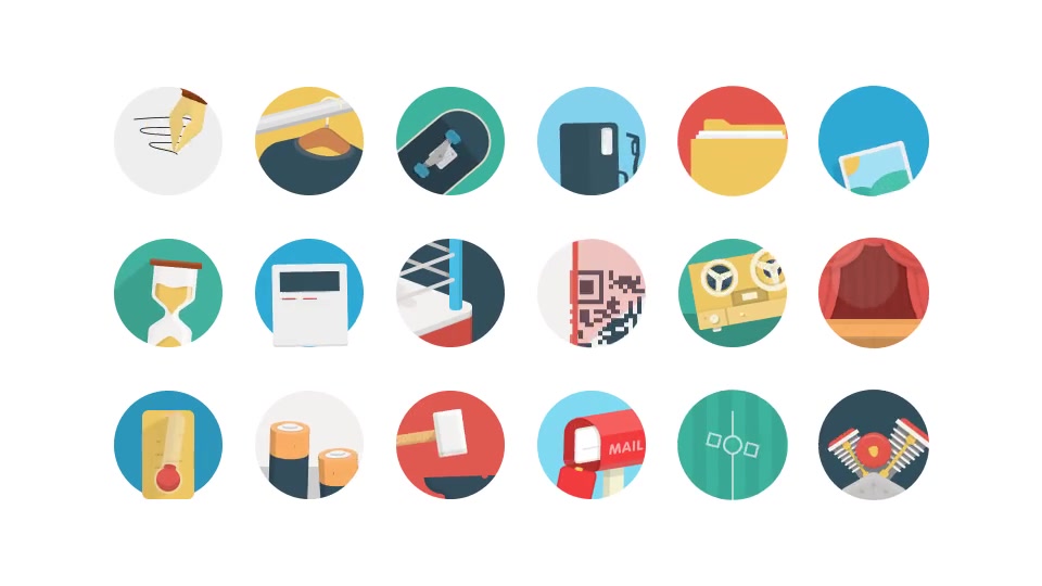 Ballicons Vol.2 — 100 Animated Icons Videohive 9405372 After Effects Image 4