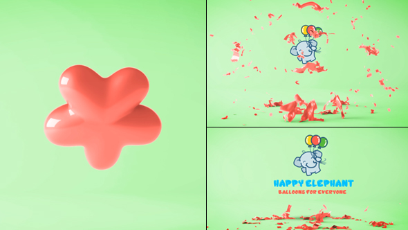 Balloon Logo Reveal - Download Videohive 20054104