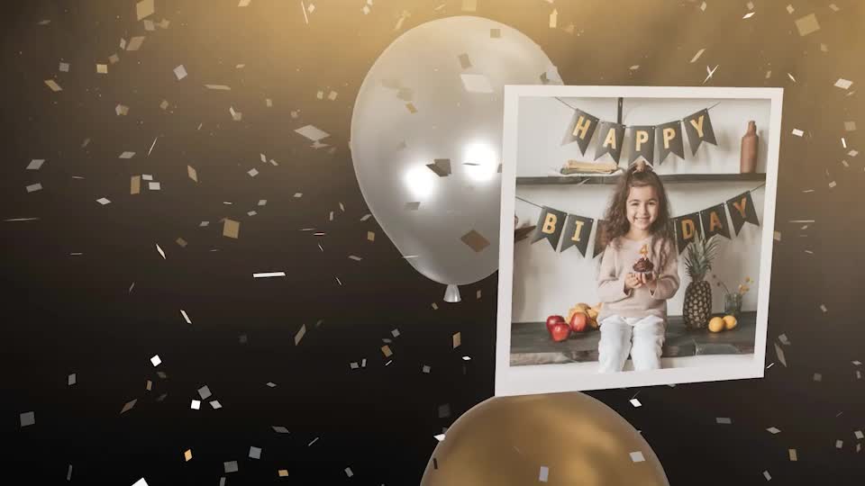 Balloons and Confetti Slideshow Videohive 33585590 Premiere Pro Image 1