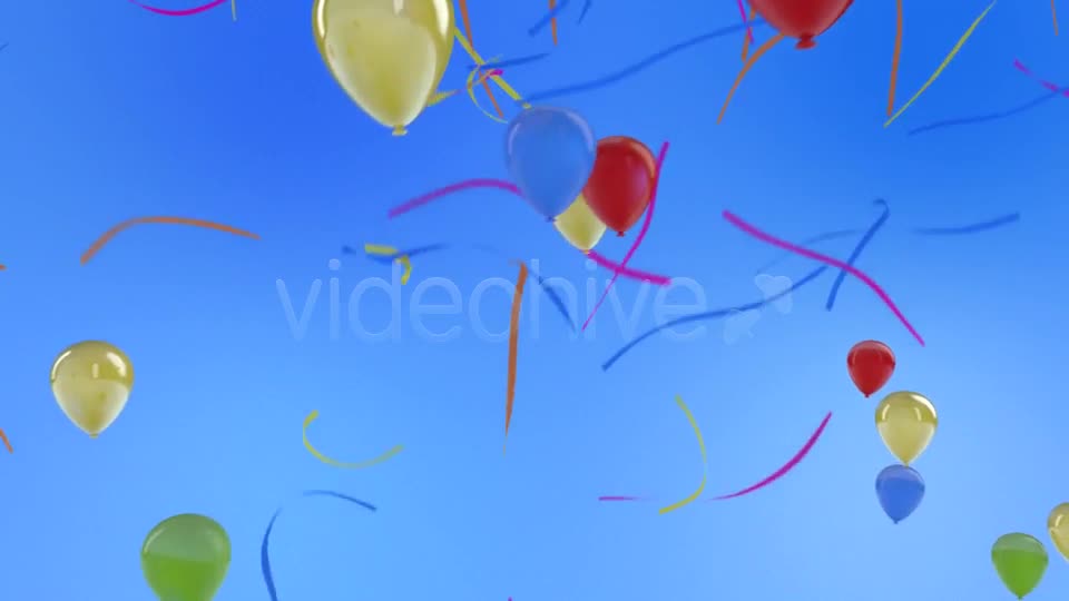 Balloons and Streamers - Download Videohive 8256714