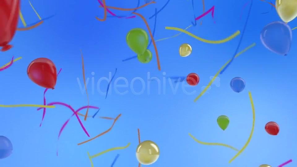 Balloons and Streamers - Download Videohive 8256714