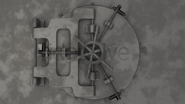 Bank Vault Safe Door Opening 2 Styles Videohive 1530114 Motion Graphics Image 1