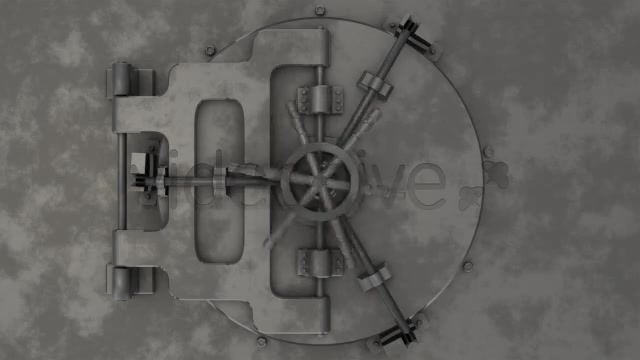 Bank Vault Safe Door Opening 2 Styles Videohive 1530114 Motion Graphics Image 5