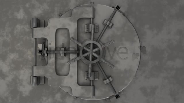 Bank Vault Safe Door Opening 2 Styles Videohive 1530114 Motion Graphics Image 6