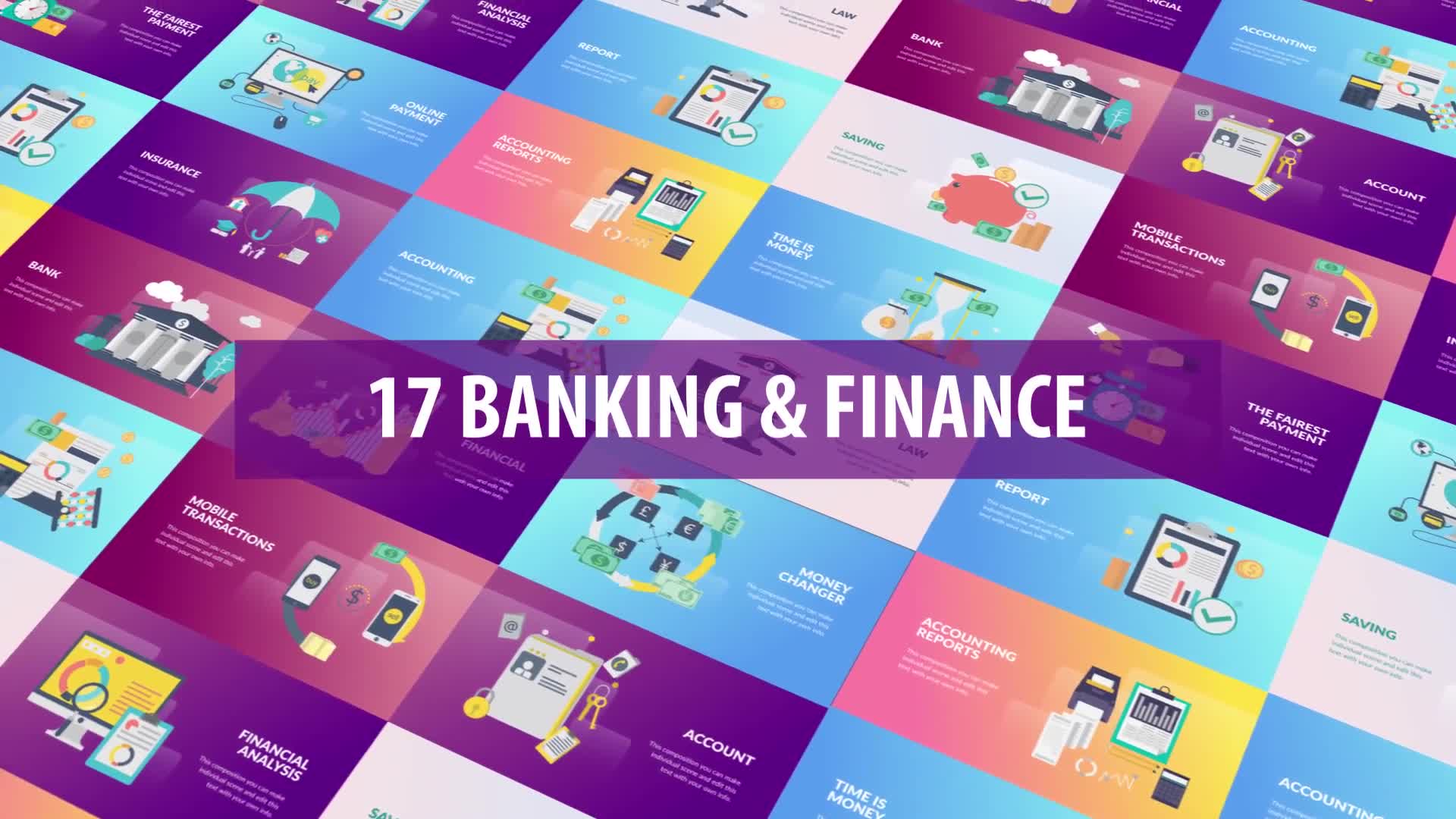 Banking and Finance Animation | Apple Motion & FCPX Videohive 28222685 Apple Motion Image 1