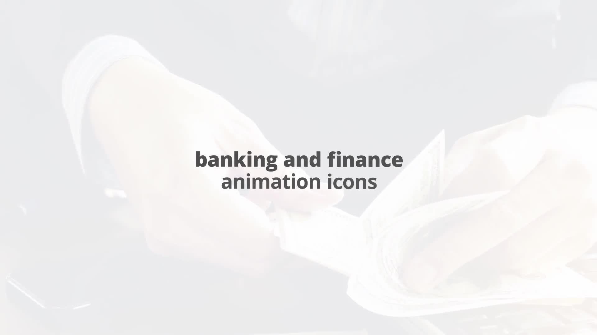 Banking and Finance Flat Animated Icons Videohive 24429537 After Effects Image 1
