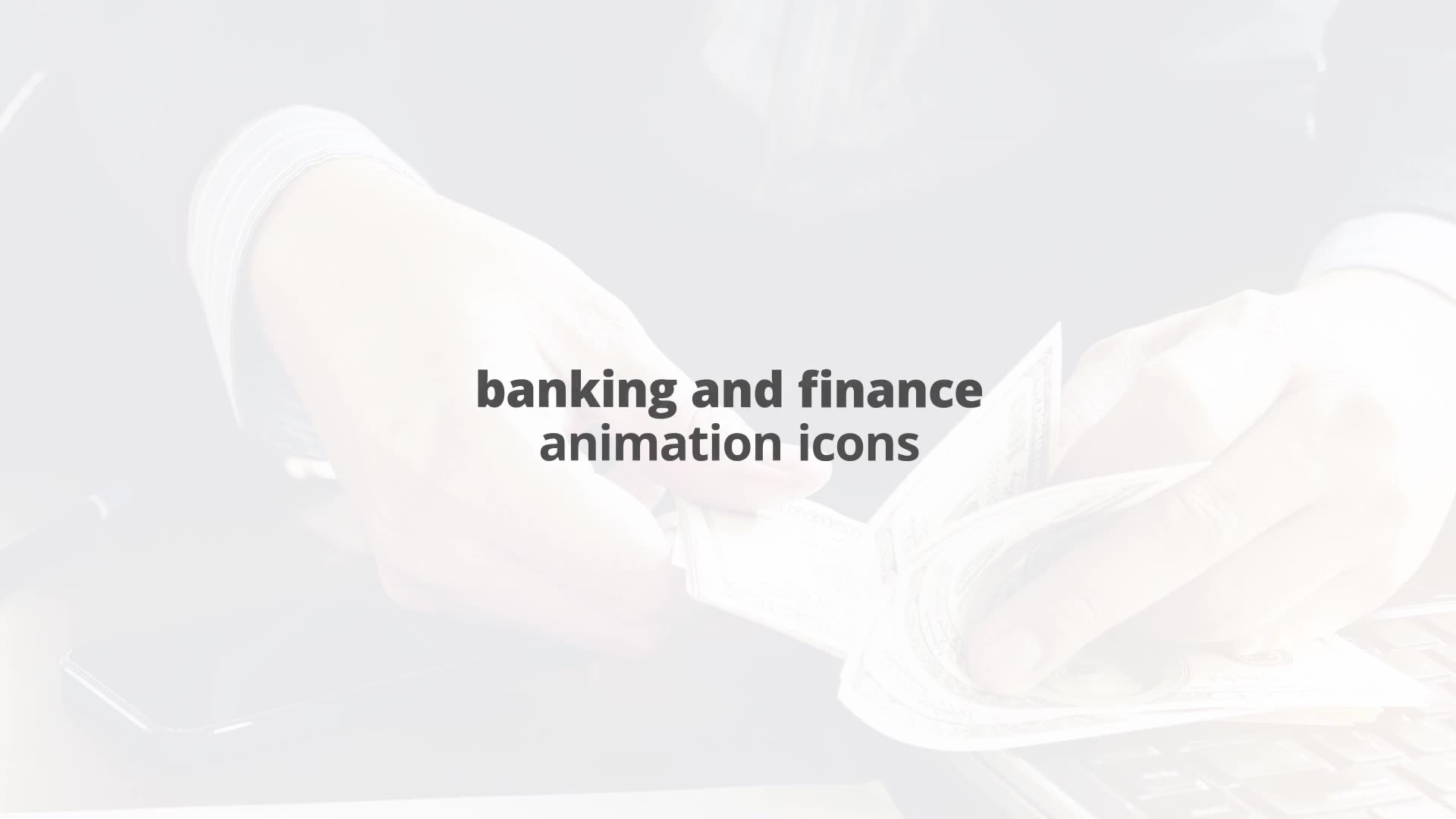Banking and Finance Flat Animated Icons Videohive 24429537 After Effects Image 2