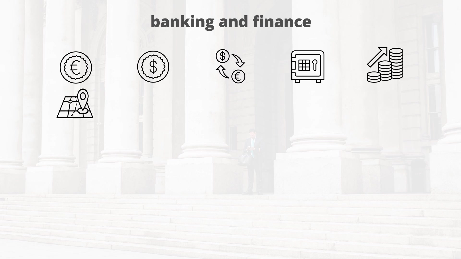 Banking And Finance – Thin Line Icons Videohive 23595915 After Effects Image 4