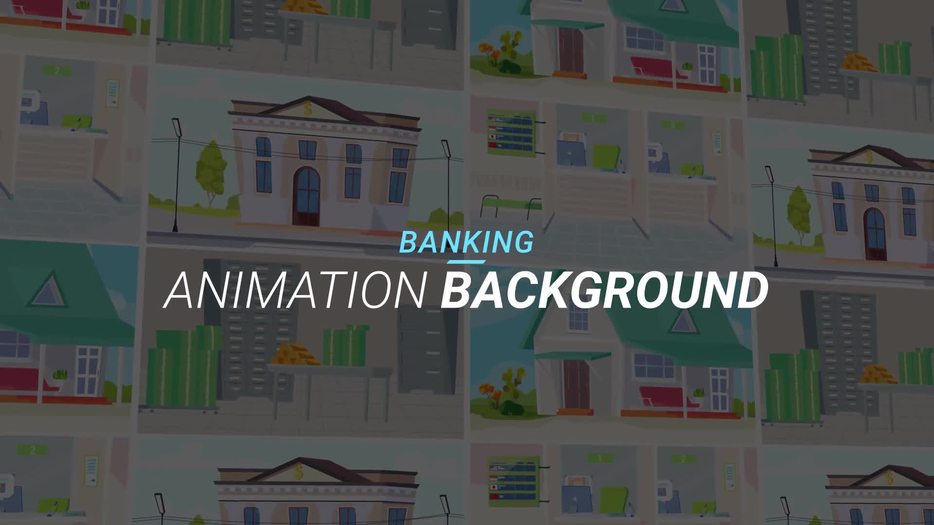 Banking Animation background Videohive 34060814 After Effects Image 1