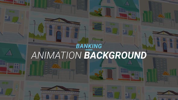 Banking Animation background - Videohive Download 34060814