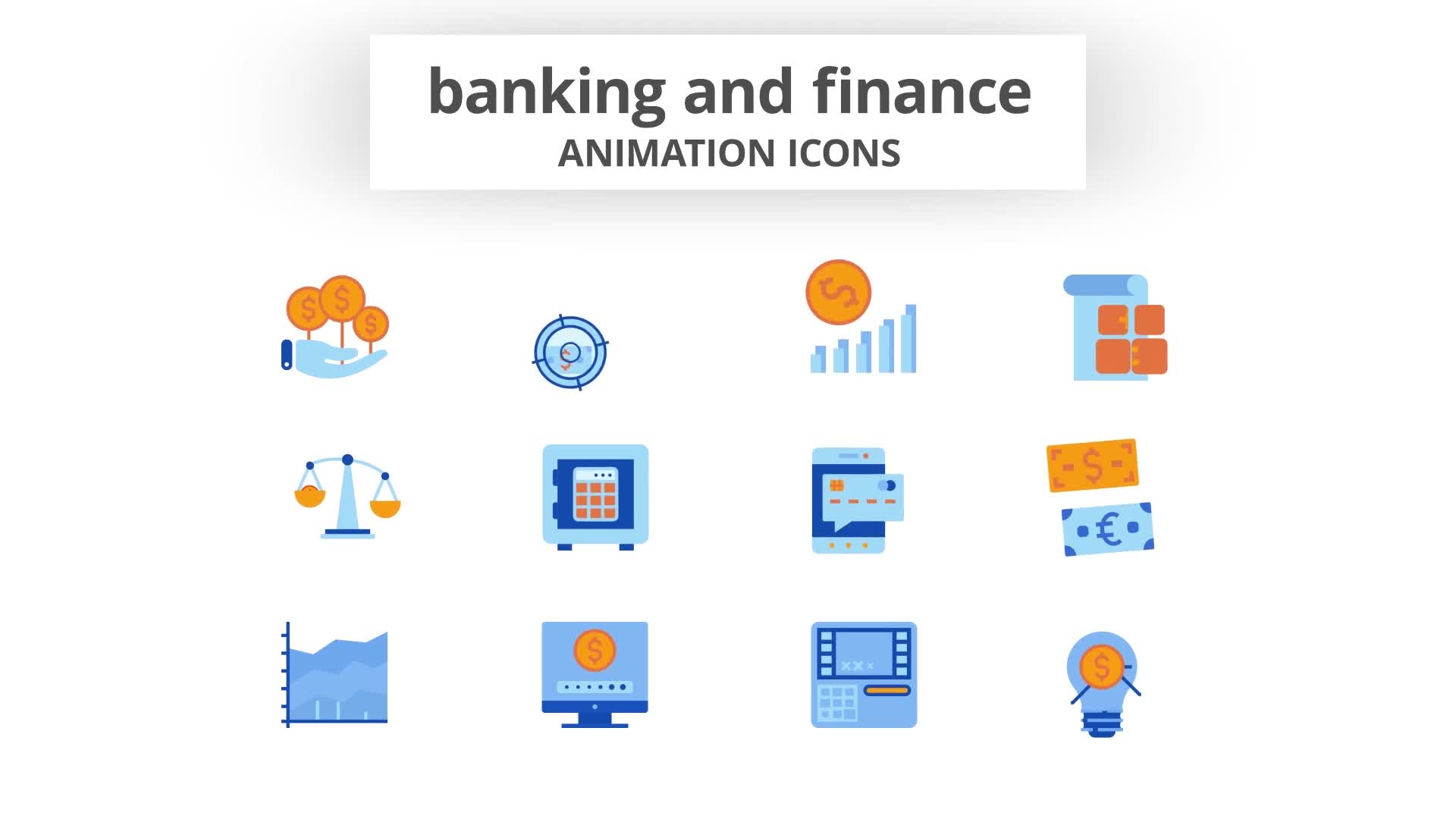 Banking & Finance Animation Icons Videohive 28167918 After Effects Image 10