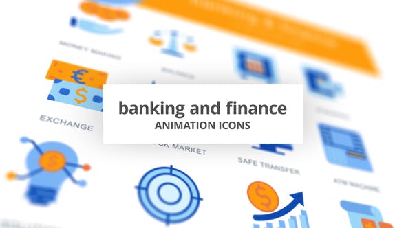 Banking & Finance Animation Icons - Download 28167918 Videohive