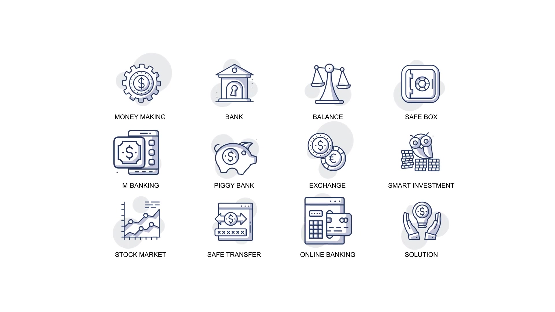 Banking & Finance Animation Icons Videohive 34567488 After Effects Image 4