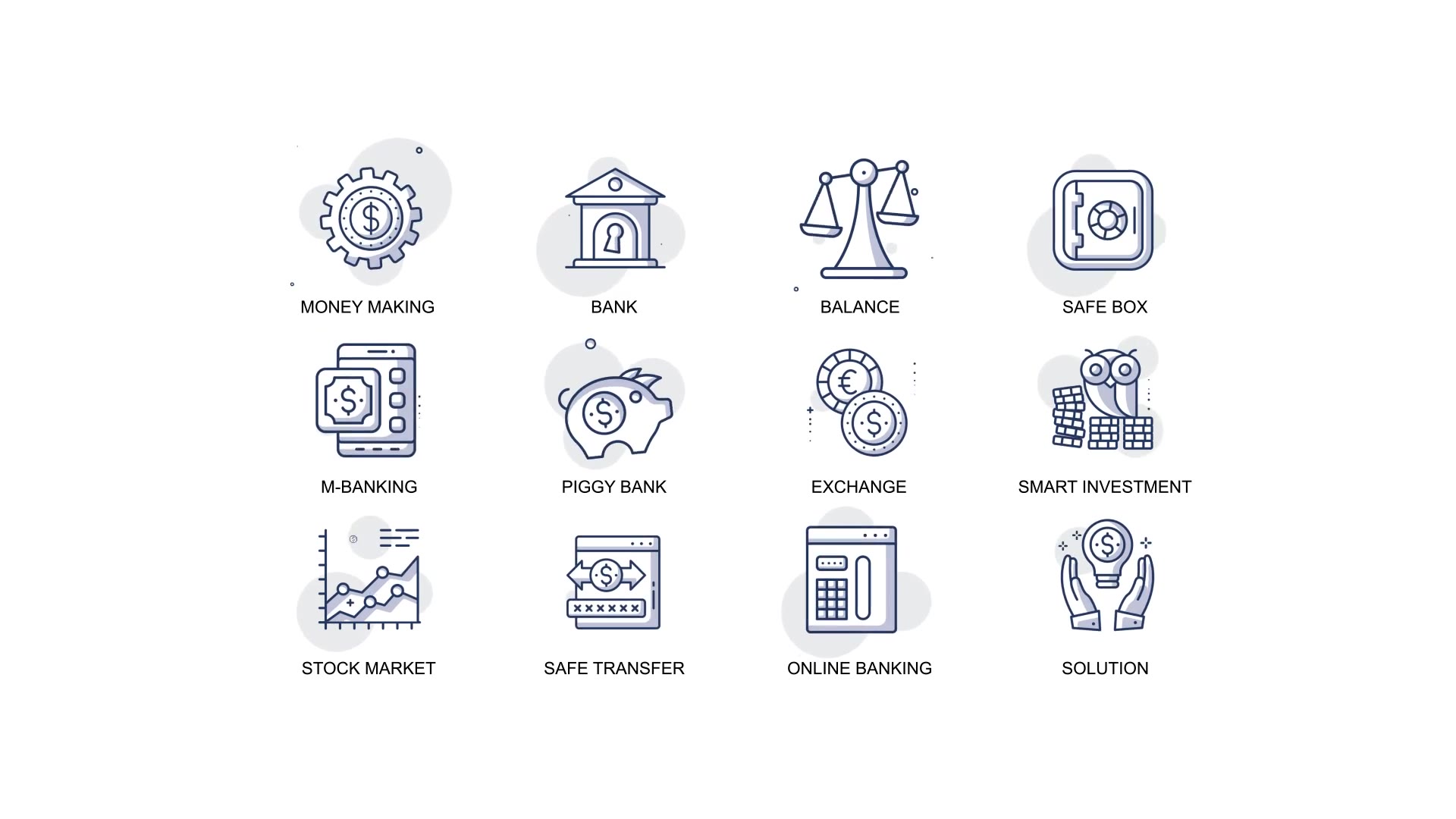Banking & Finance Animation Icons Videohive 34567488 After Effects Image 5