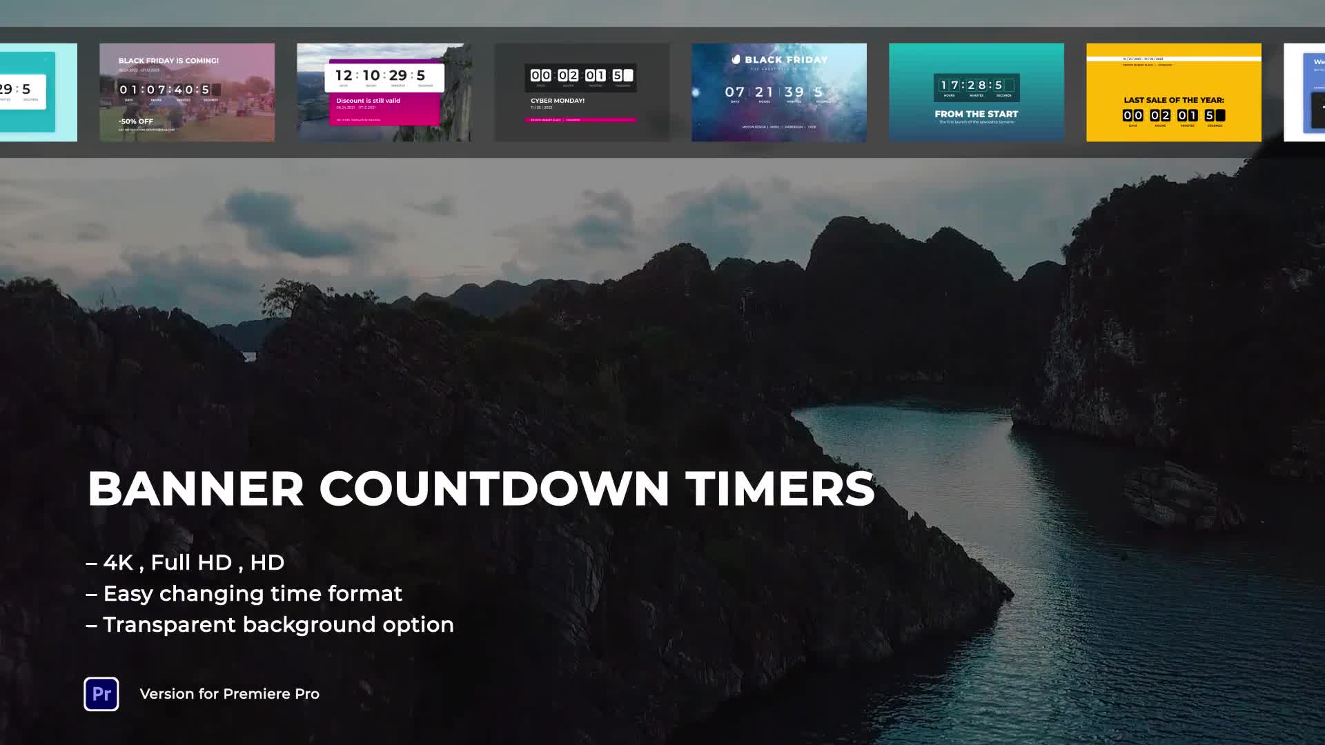 Banner Countdown Timers Videohive 38151223 Premiere Pro Image 1