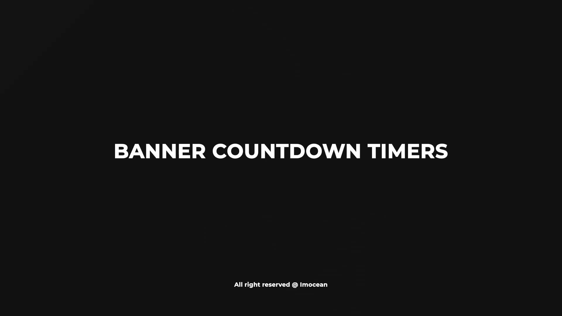 Banner Countdown Timers Videohive 38151223 Premiere Pro Image 11