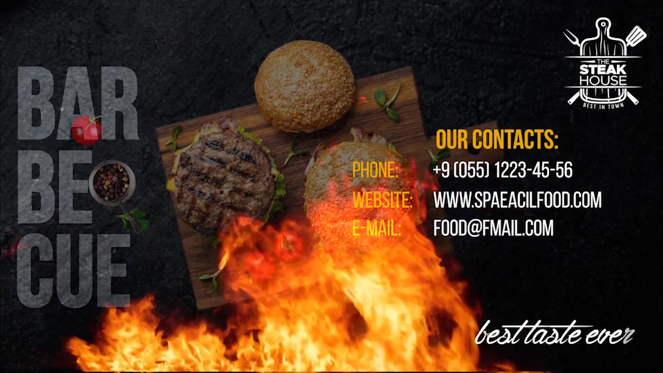 Barbecue Food Promo Videohive 32196808 After Effects Image 12