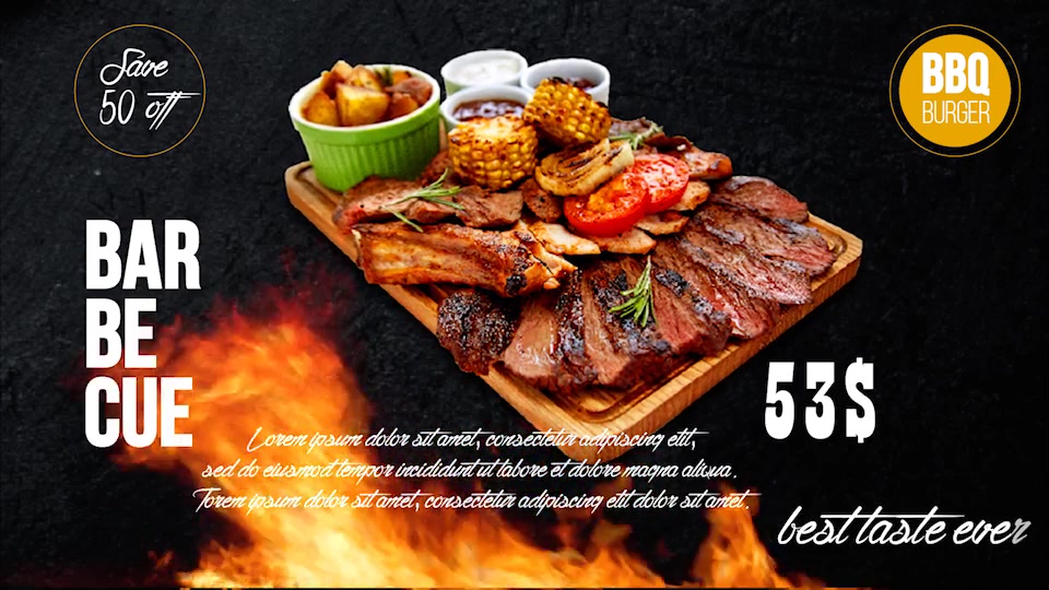 Barbecue Food Promo Videohive 32196808 After Effects Image 5