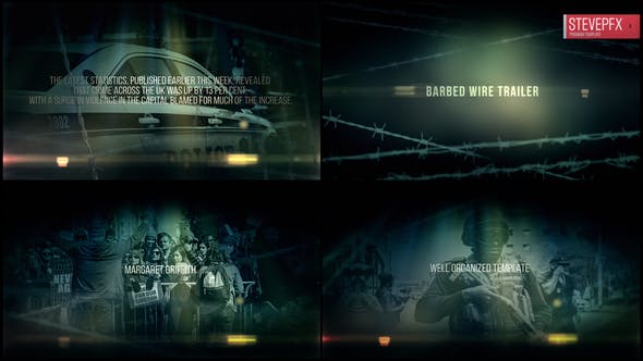 Barbed Wire Trailer - Download Videohive 21921993