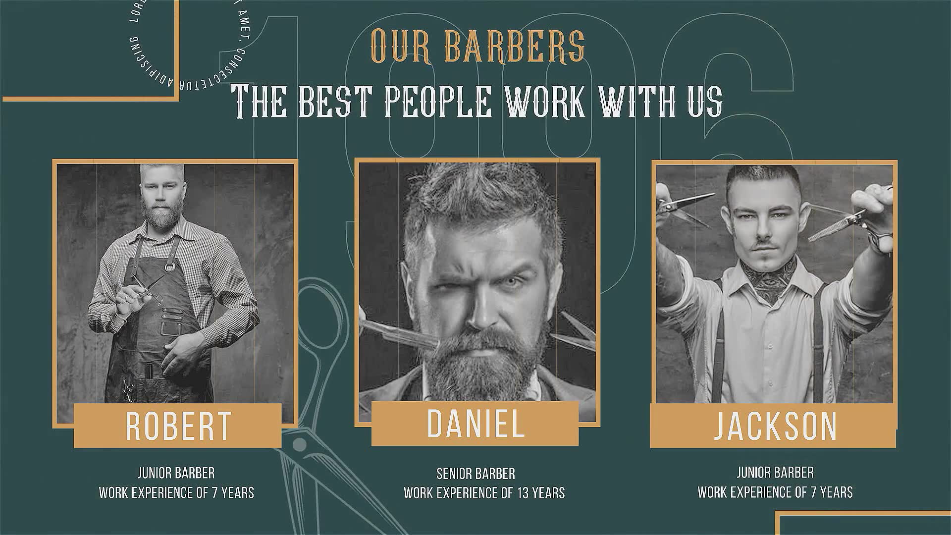 VIDEOHIVE BARBER SHOP PRESENTATION FREE DOWNLOAD - Free After