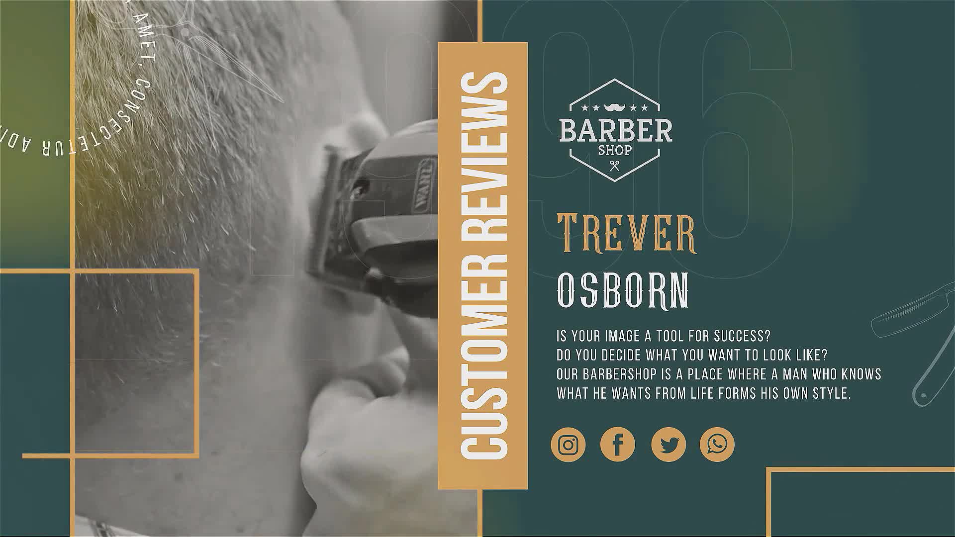 Barber Shop XO Videohive 32462544 After Effects Image 8