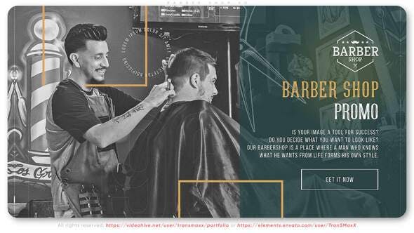 Barber Shop XO - Download Videohive 32462544